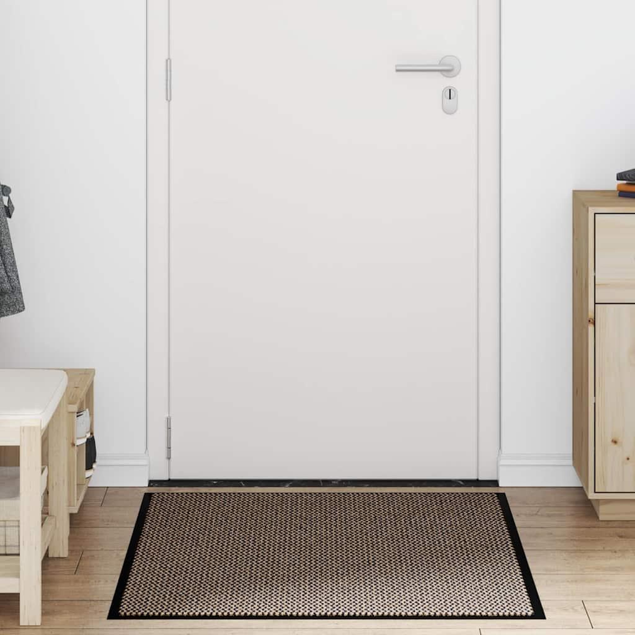Voir la diapositive 3 : VIDAXL Paillasson marron 90x120 cm