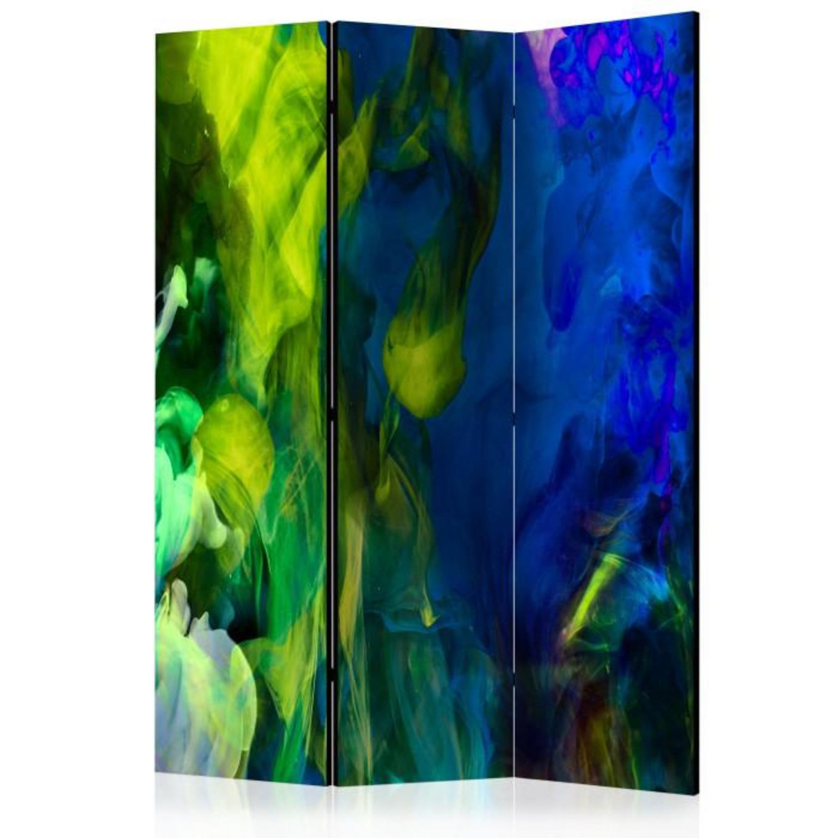 Paris Prix Paravent 3 Volets  Colored Flames II  135x172cm
