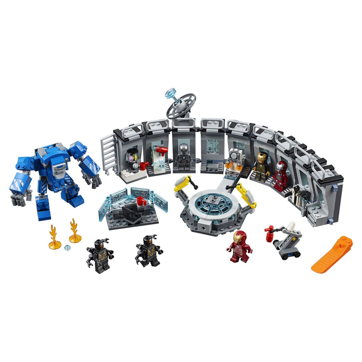 LEGO Marvel 76125 - La salle des armures d'Iron Man
