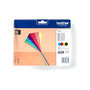 Voir la diapositive 1 : Brother Cartouche d'encre Pack Multipack 4 Originales LC223 (Noir + 3 Couleurs) - LC223VAL