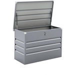 Habitat et Jardin Coffre de Jardin Métal  Store  - 480L - Argent