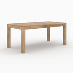 Rendez vous déco Table de jardin extensible en teck 6 à 10 personnes-Nido