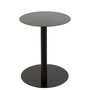 Voir la diapositive 2 : Paris Prix Table d'Appoint Ronde en Métal  Reva  50cm Noir