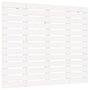 Voir la diapositive 2 : VIDAXL Tete de lit murale Blanc 81x3x91,5 cm Bois massif de pin