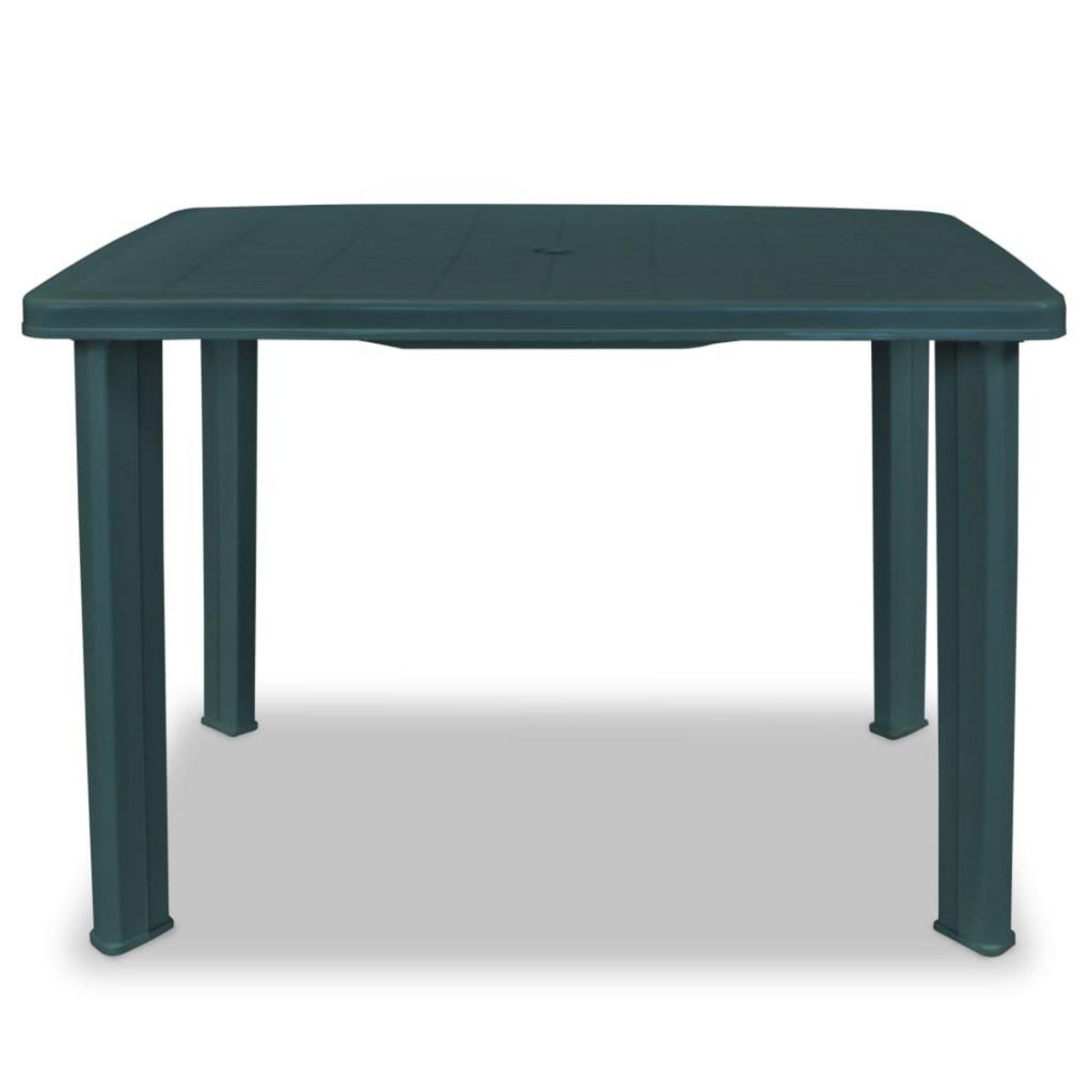 VIDAXL Table de jardin Vert 101 x 68 x 72 cm Plastique