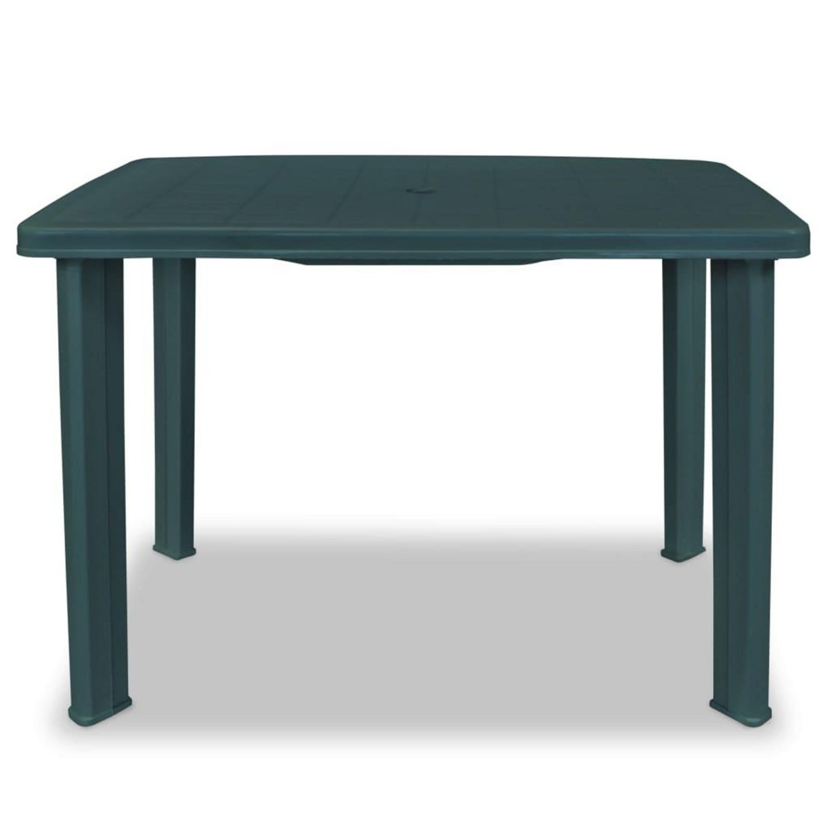 VIDAXL Table de jardin Vert 101 x 68 x 72 cm Plastique
