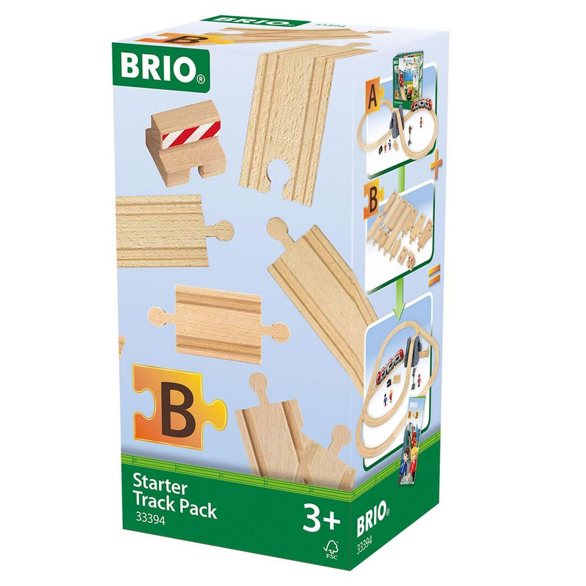 Brio 33394 Coffret de demarrage 13 rails