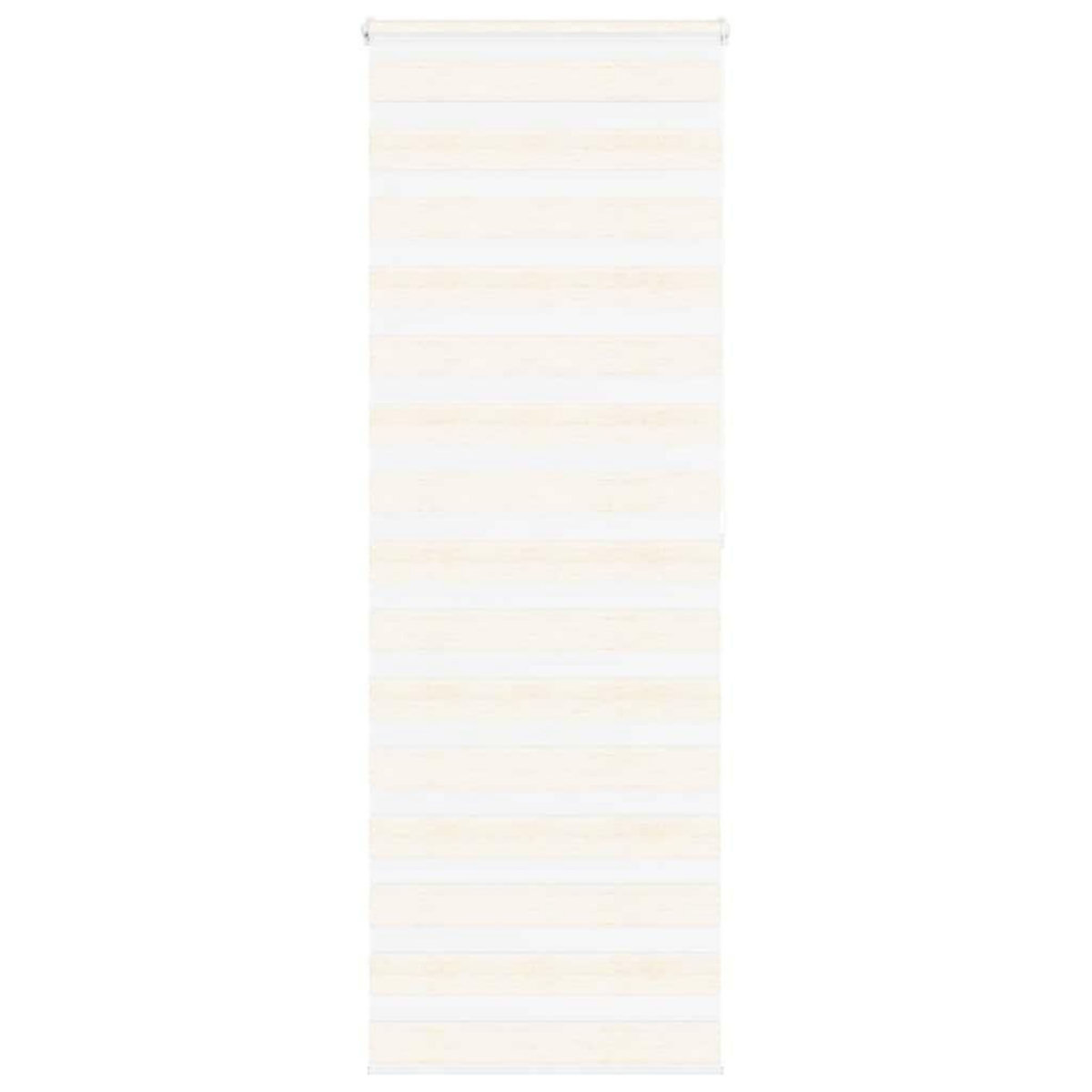 VIDAXL Store zebre beige marbre largeur du tissu 75,9 cm polyester