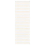 VIDAXL Store zebre beige marbre largeur du tissu 75,9 cm polyester