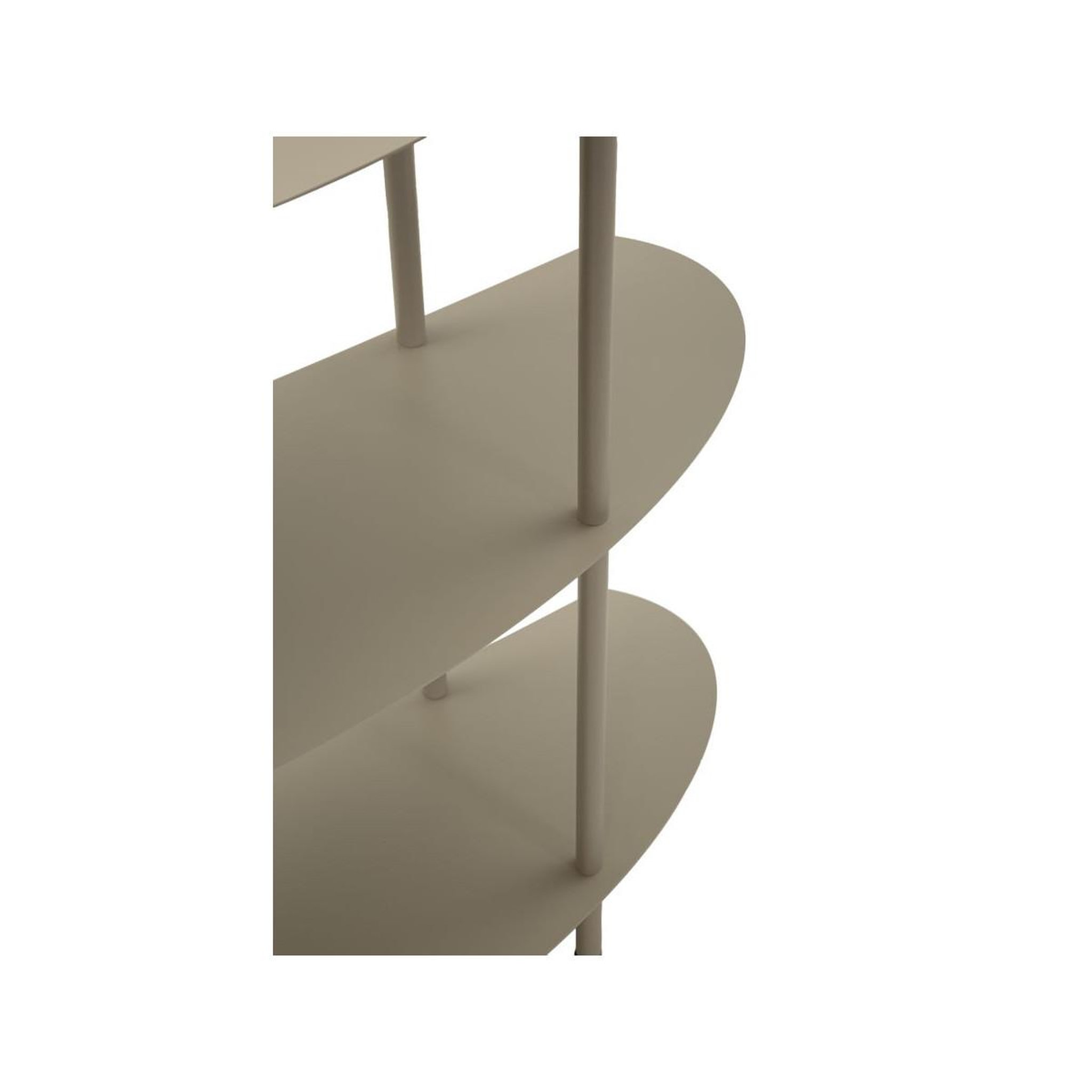 Voir la diapositive 5 : Paris Prix Console 3 Niveaux en Métal  Saturno  90cm Gris