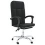 Voir la diapositive 2 : VIDAXL Fauteuil inclinable de bureau Noir Similicuir