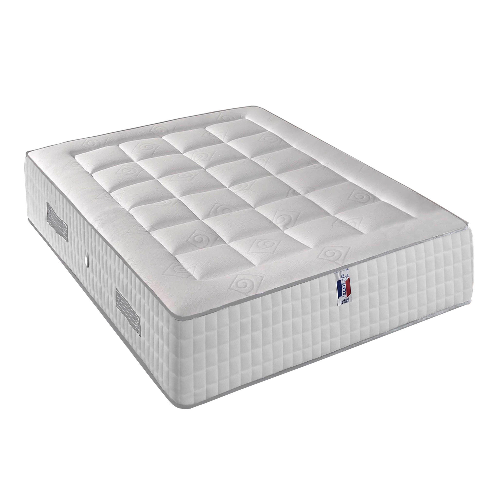 Voir la diapositive 1 : Matelas ressort ensachés 160x200 cm KING MEMO