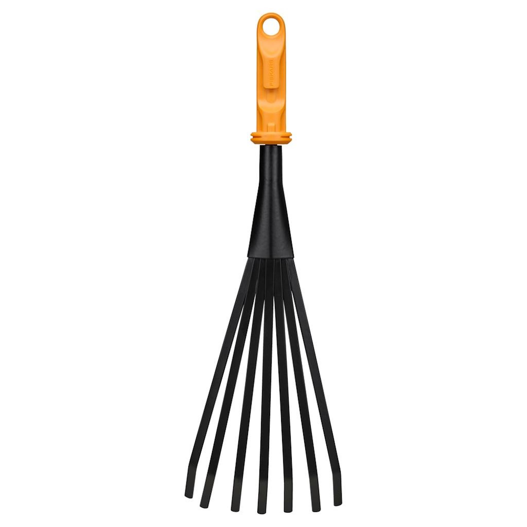 Fiskars Petit râteau à feuilles - oneclick 12 cm - nettoyage précis des massifs