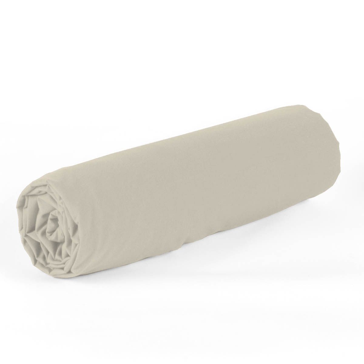 Drap housse uni en coton 47 fils 