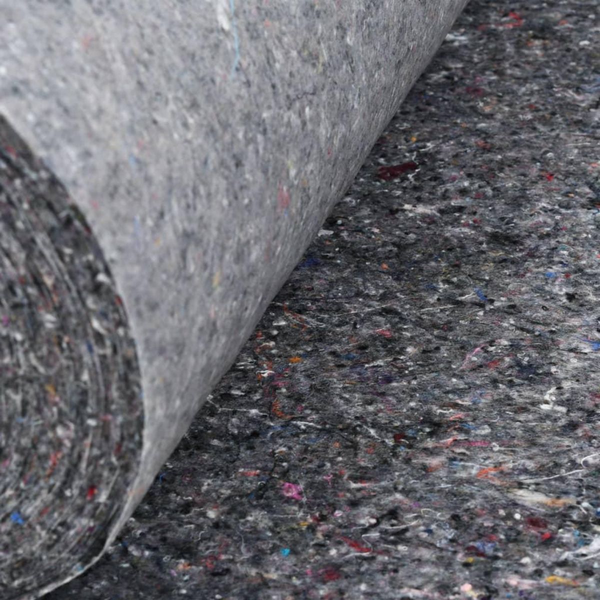 VIDAXL Bache de protection contre peinture 2 pcs 50 m 280 g/m² Gris