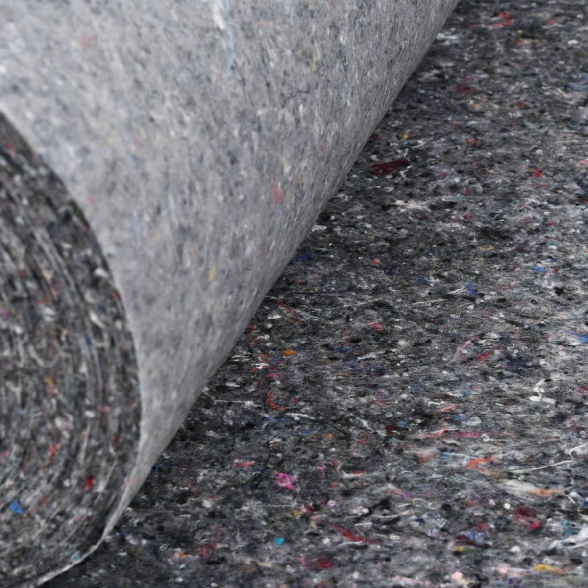 VIDAXL Bache de protection contre peinture 2 pcs 50 m 280 g/m² Gris