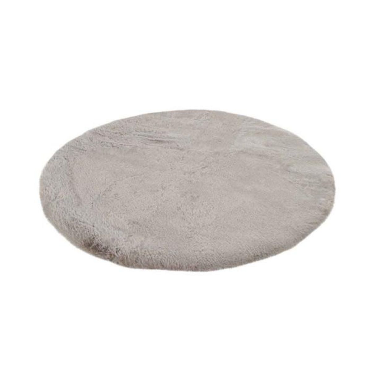 Paris Prix Tapis de Bain Antidérapant  Rabbit  100cm Gris Clair