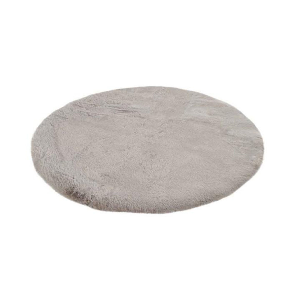 Paris Prix Tapis de Bain Antidérapant  Rabbit  100cm Gris Clair