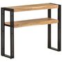 Voir la diapositive 6 : VIDAXL Table console 90x30x75 cm Bois d'acacia massif
