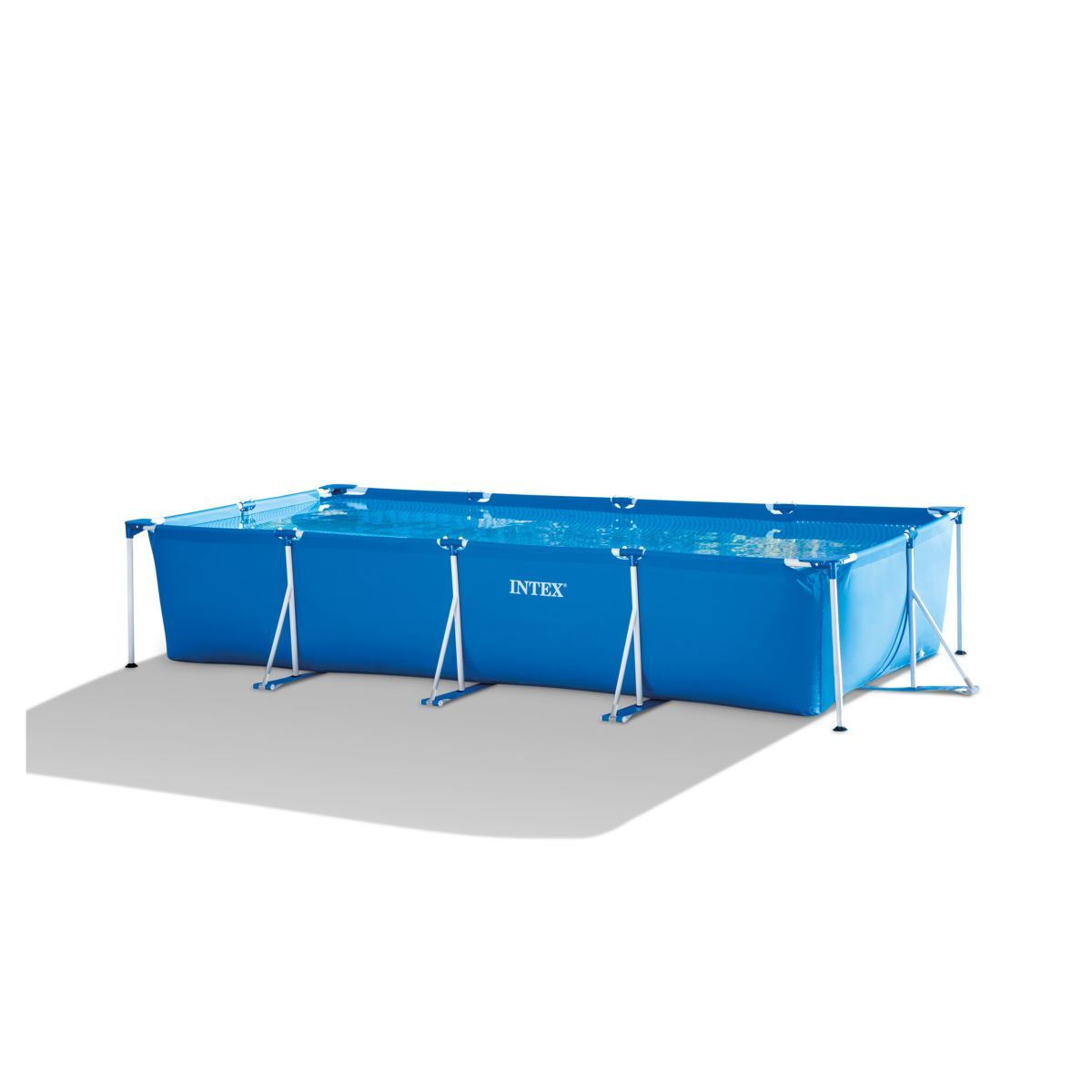 INTEX Piscine tubulaire rectangulaire - 450x220x84cm - FRAME JUNIOR