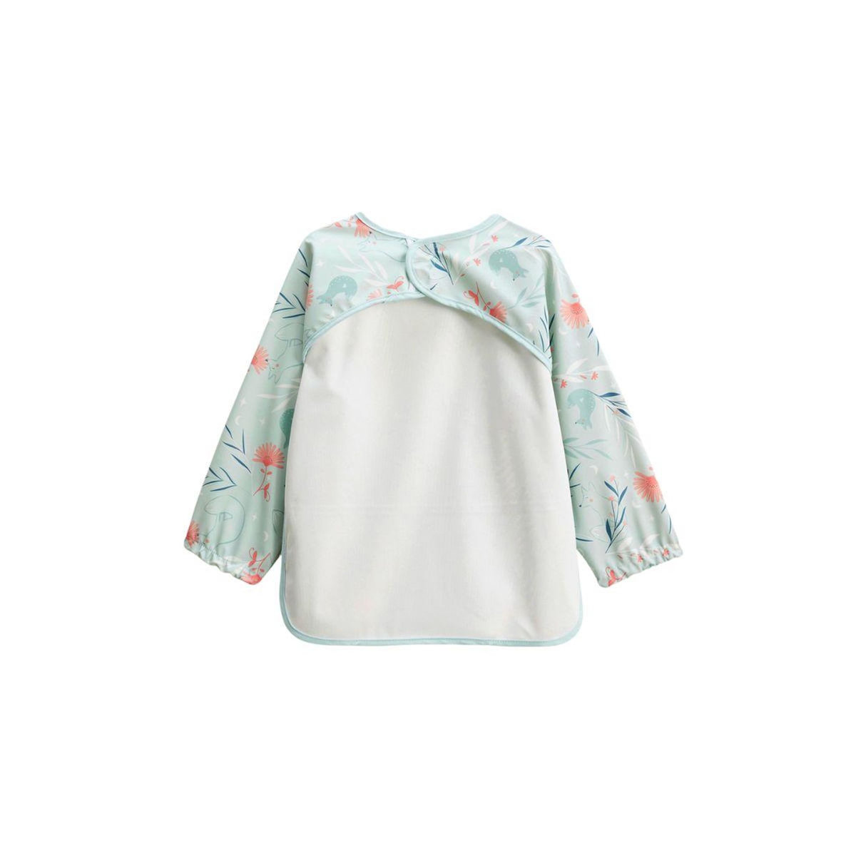 Petit Béguin Bavoir tablier manches longues Dina