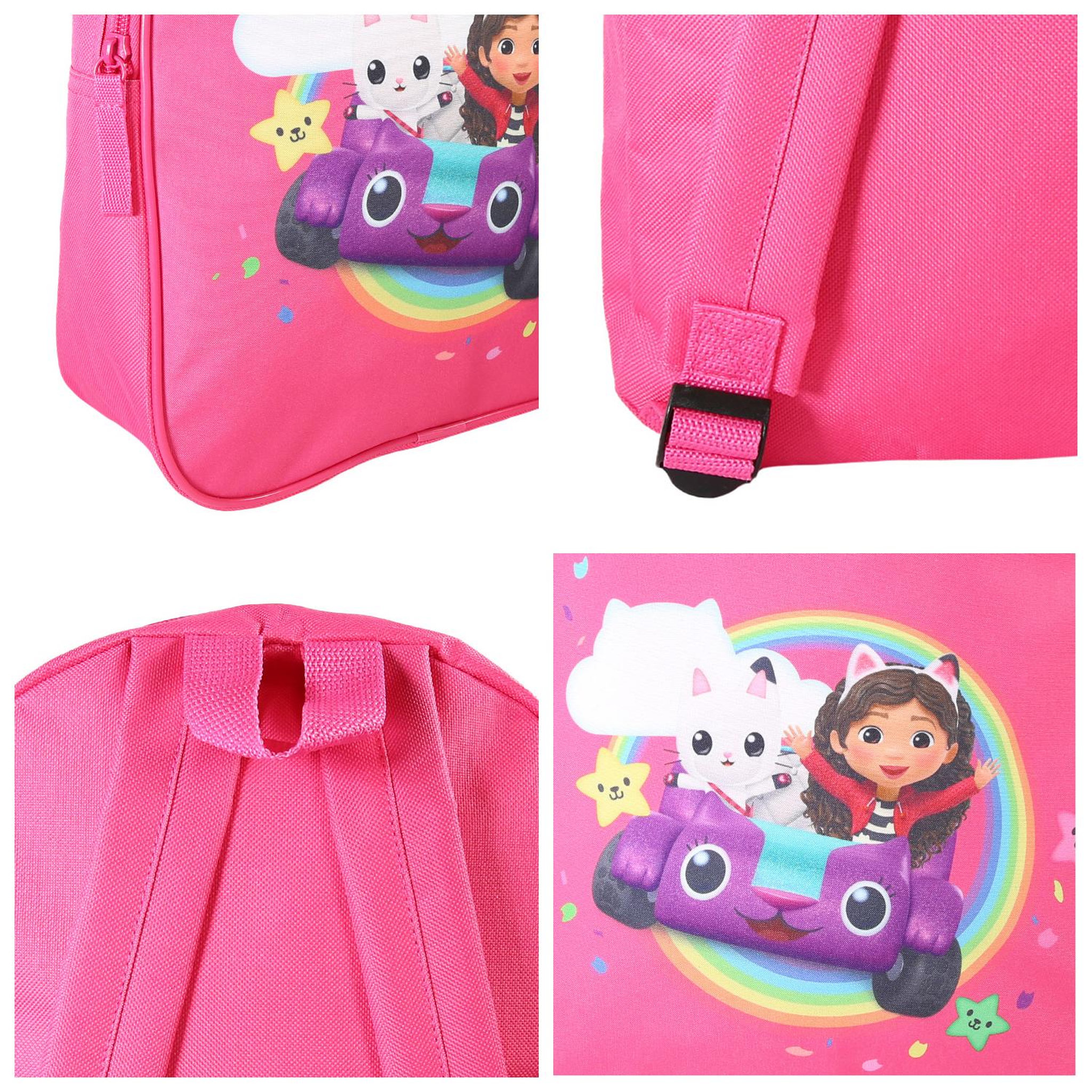Voir la diapositive 5 : Bagtrotter Sac à dos goûter  31 cm rose Gabby et La Maison Magique - Bagtrotter
