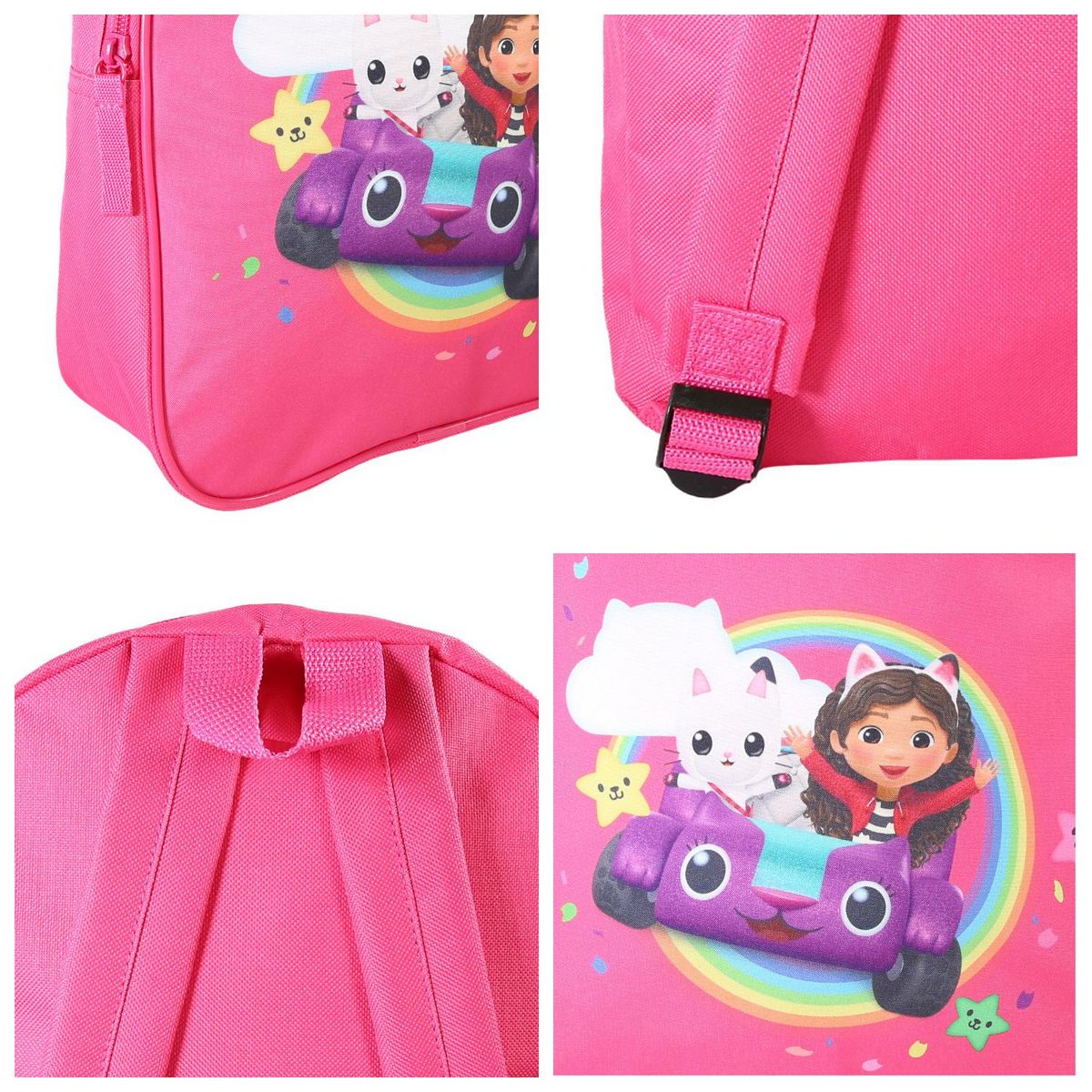 Bagtrotter Sac à dos goûter  31 cm rose Gabby et La Maison Magique - Bagtrotter