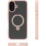 Voir la diapositive 2 : ADEQWAT Coque iPhone 16 magnétique Rose avec support
