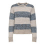 Voir la diapositive 1 : JACQUELINE DE YONG Pull Beige/Bleu Femme JDY Zoey