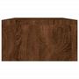 Voir la diapositive 5 : VIDAXL Support de moniteur Chêne marron 100x24x13 cm Bois d ingénierie