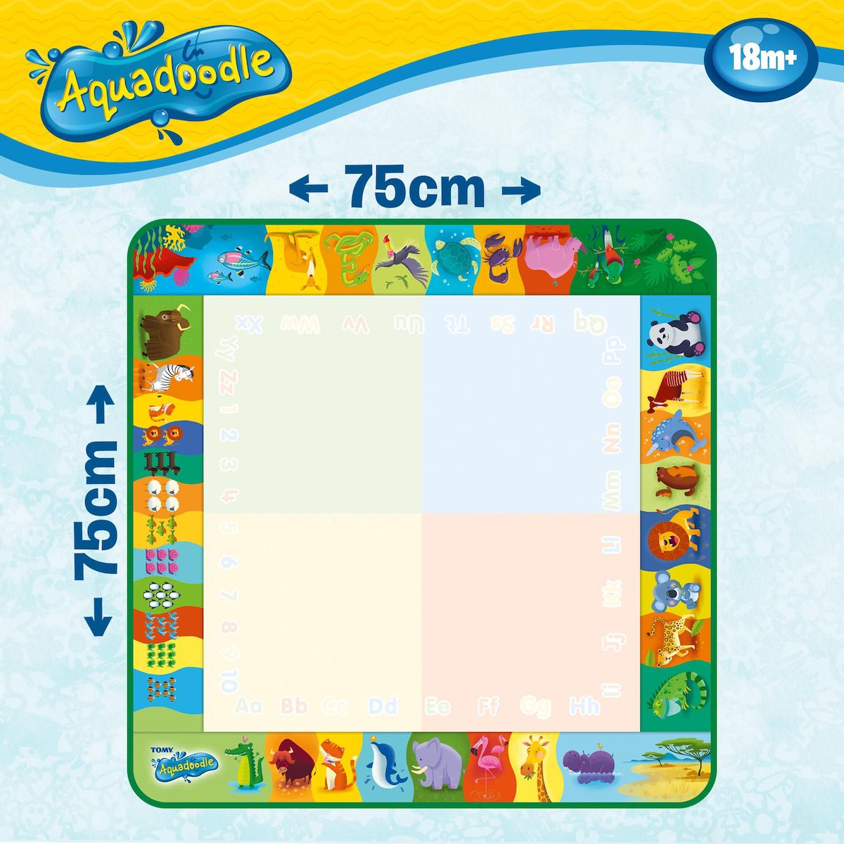 TOMY Tapis Aquadoodle Classique Couleur