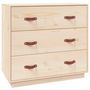 Voir la diapositive 2 : VIDAXL Buffet 80x40x75 cm Bois massif de pin