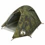 Voir la diapositive 4 : VIDAXL Tente de camping a dome 2 personnes camouflage impermeable