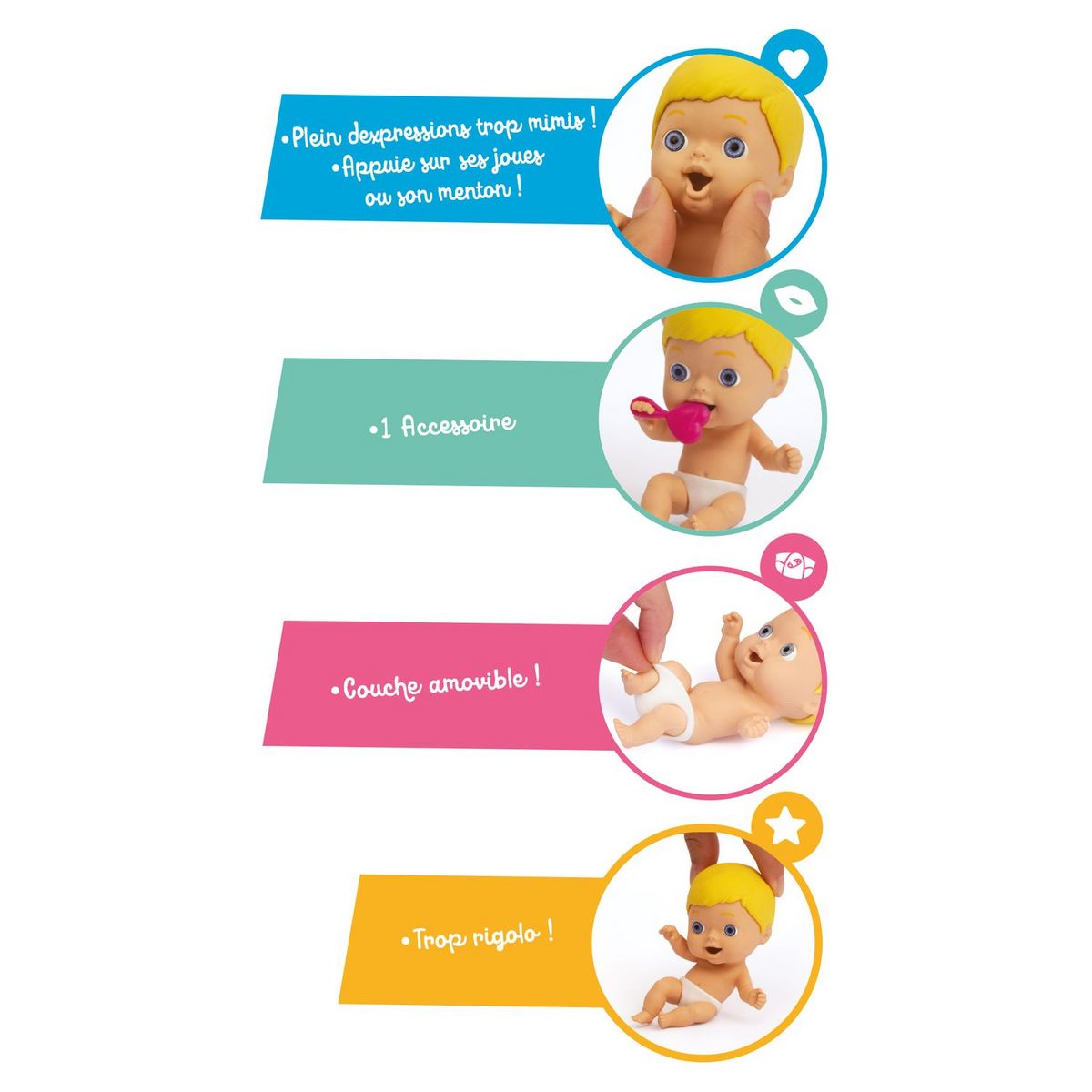 GIOCHI PREZIOSI Poupon et amis Cicciobello Amicicci