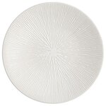 SECRET DE GOURMET Lot de 6 Assiettes à Dessert  Atelier  20,5cm Crème