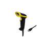 Voir la diapositive 1 : QOLTEC Lecteur de codes à barres Qoltec 50867 noir et jaune