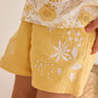 Voir la diapositive 4 : Petit Béguin Short enfant en gaze de coton Ciao Milano
