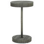 Voir la diapositive 3 : VIDAXL Ensemble de bar de jardin 3 pcs Resine tressee Gris