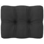 Voir la diapositive 5 : VIDAXL Salon de jardin 7 pcs avec coussins blanc bois de pin massif