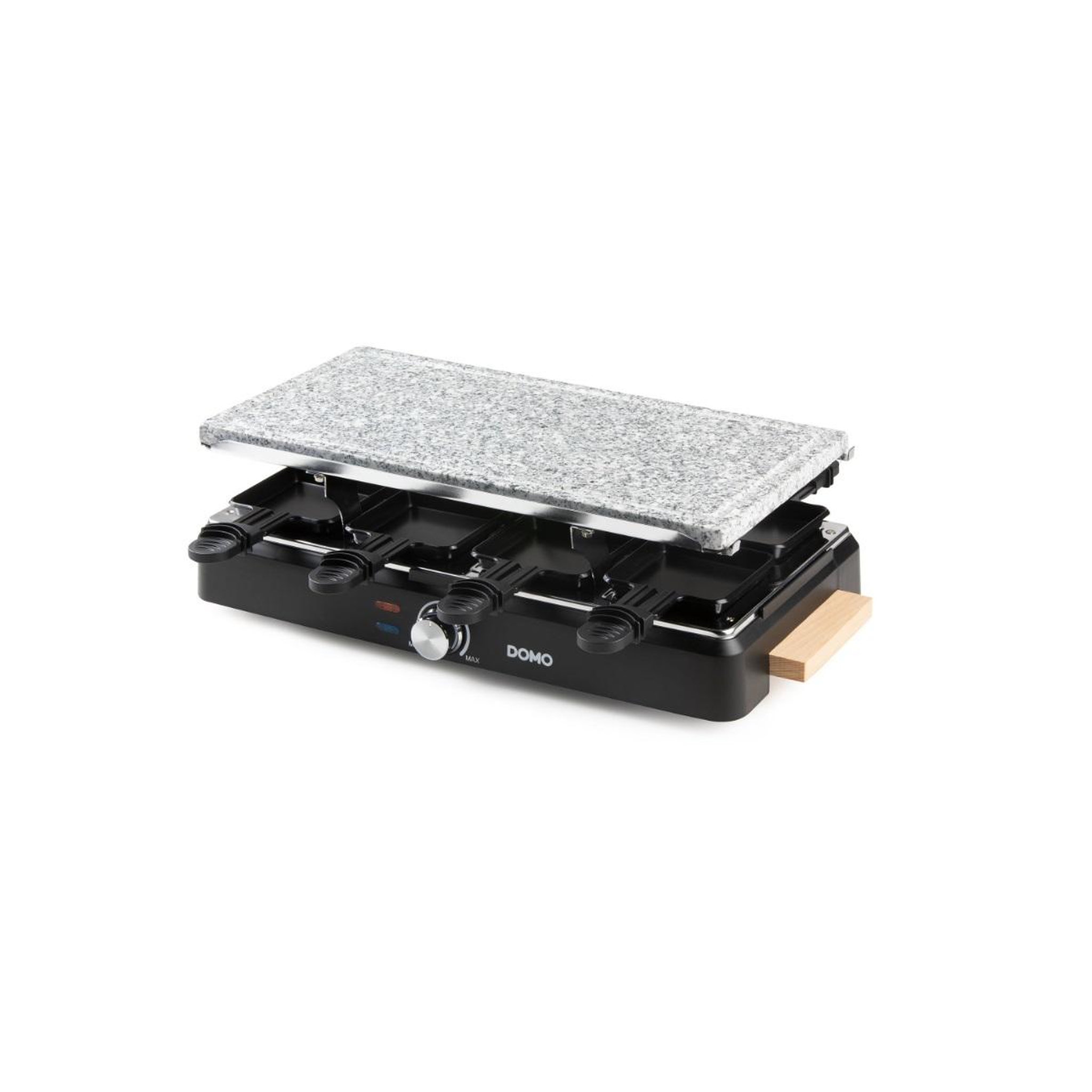 Voir la diapositive 3 : Domo Appareil à raclette 8 personnes 1400w - DO9262G
