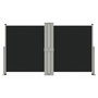 Voir la diapositive 3 : VIDAXL Auvent lateral retractable Noir 140x1200 cm