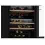 Voir la diapositive 5 : BOSCH Cave à vin 44 bouteilles double zone noir - KWK16ABGB