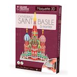 Graine créative puzzle maquette cathedrale saint basile