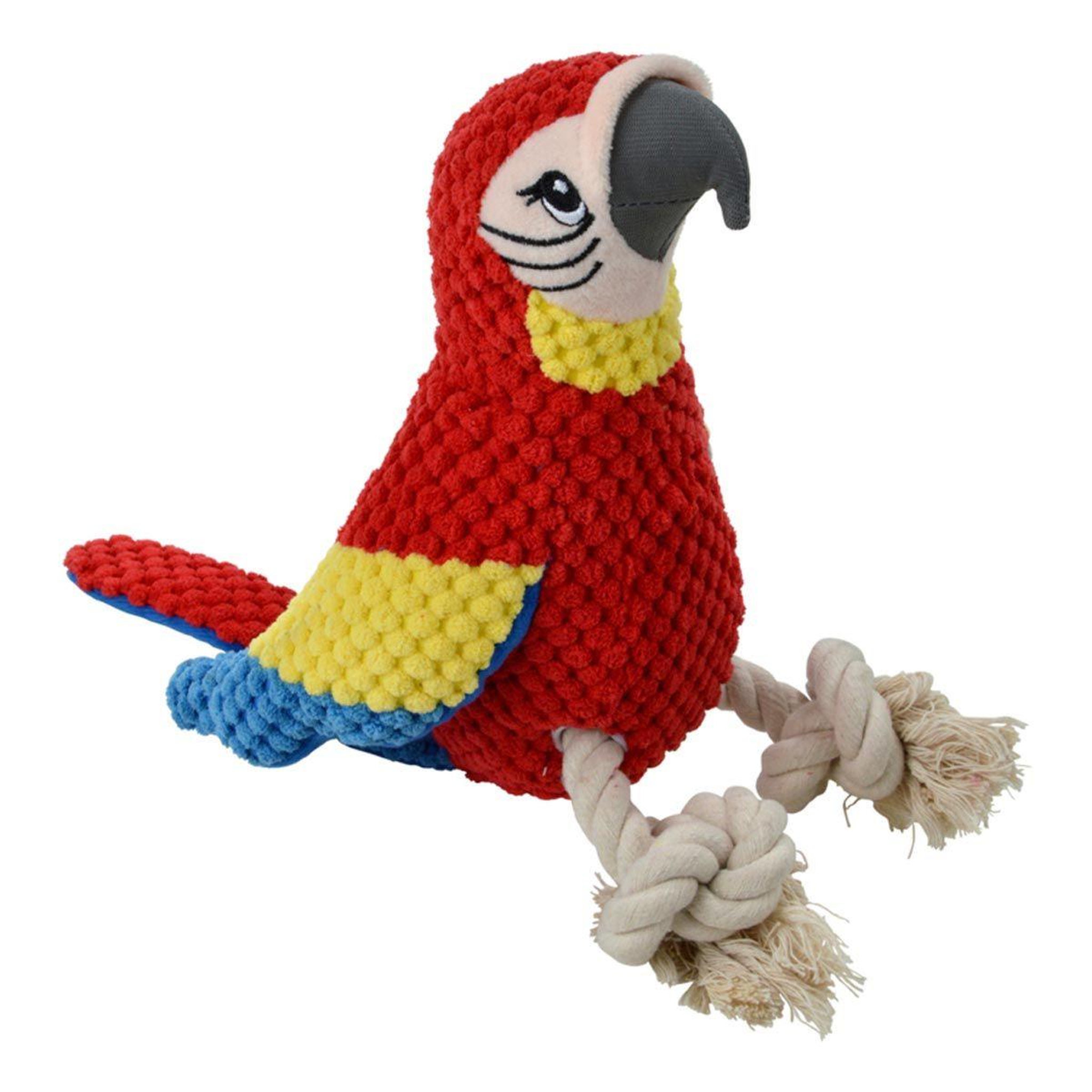LOVE STORY Jouet peluche pour chien  perroquet  33cm rouge