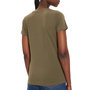 Voir la diapositive 2 : Pepe Jeans T-Shirt Kaki Femme Pepe jeansNew Virginia