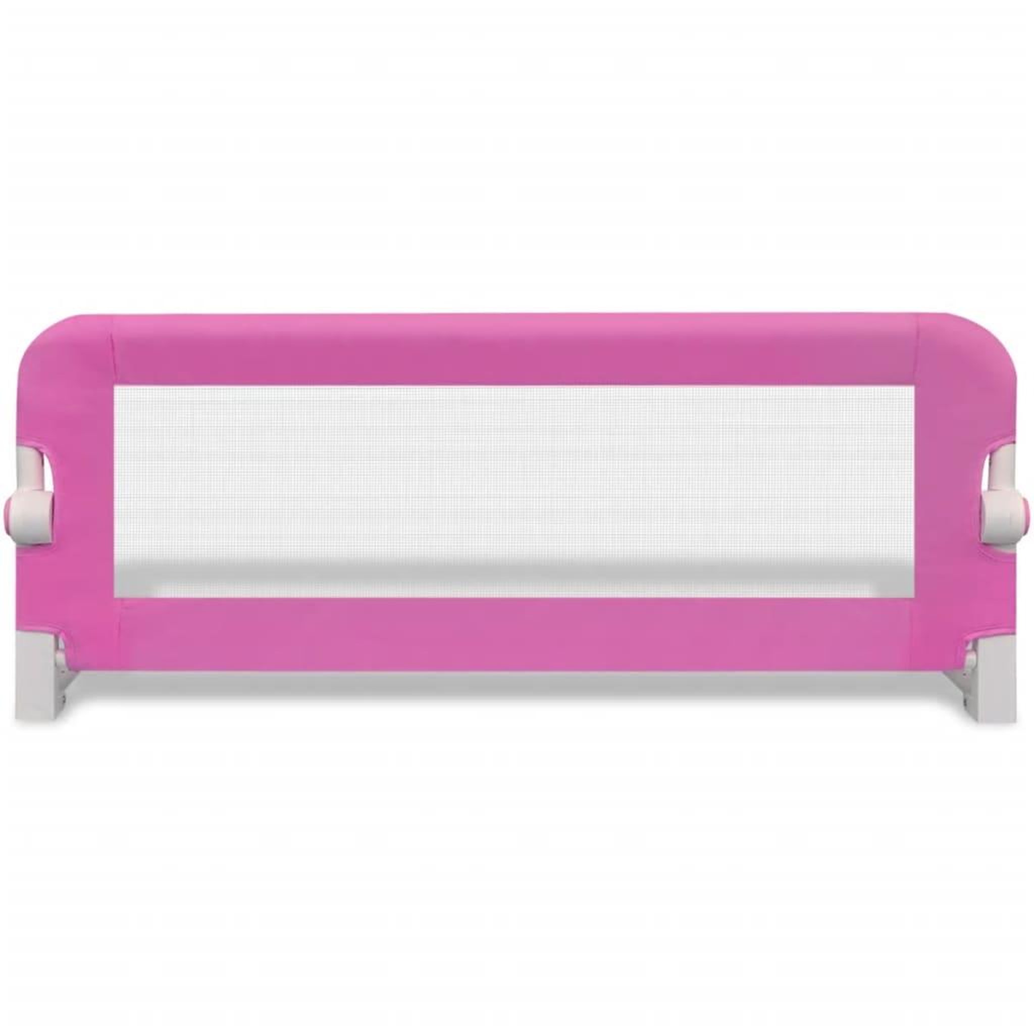 Voir la diapositive 4 : VIDAXL Barriere de lit de securite pour tout-petits 2pcs Rose 102x42cm