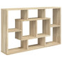 Voir la diapositive 2 : VIDAXL Etagere murale Chene Sonoma 85x16x52,5 cm Bois d'ingenierie