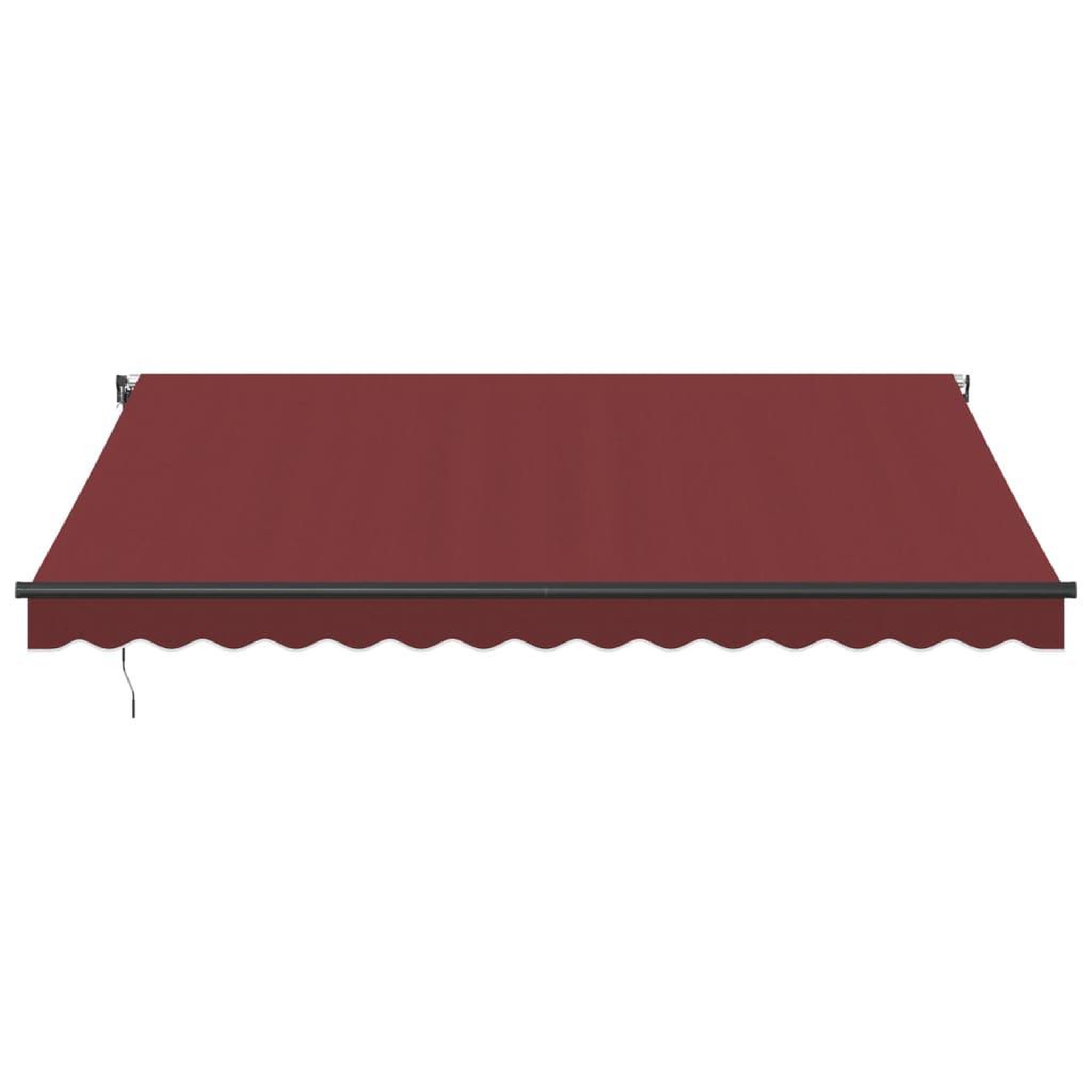 Voir la diapositive 3 : VIDAXL Auvent retractable automatique bordeaux 400x350 cm