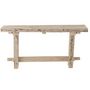 Voir la diapositive 2 : Paris Prix Console Design en Bois  Delavo  150cm Naturel