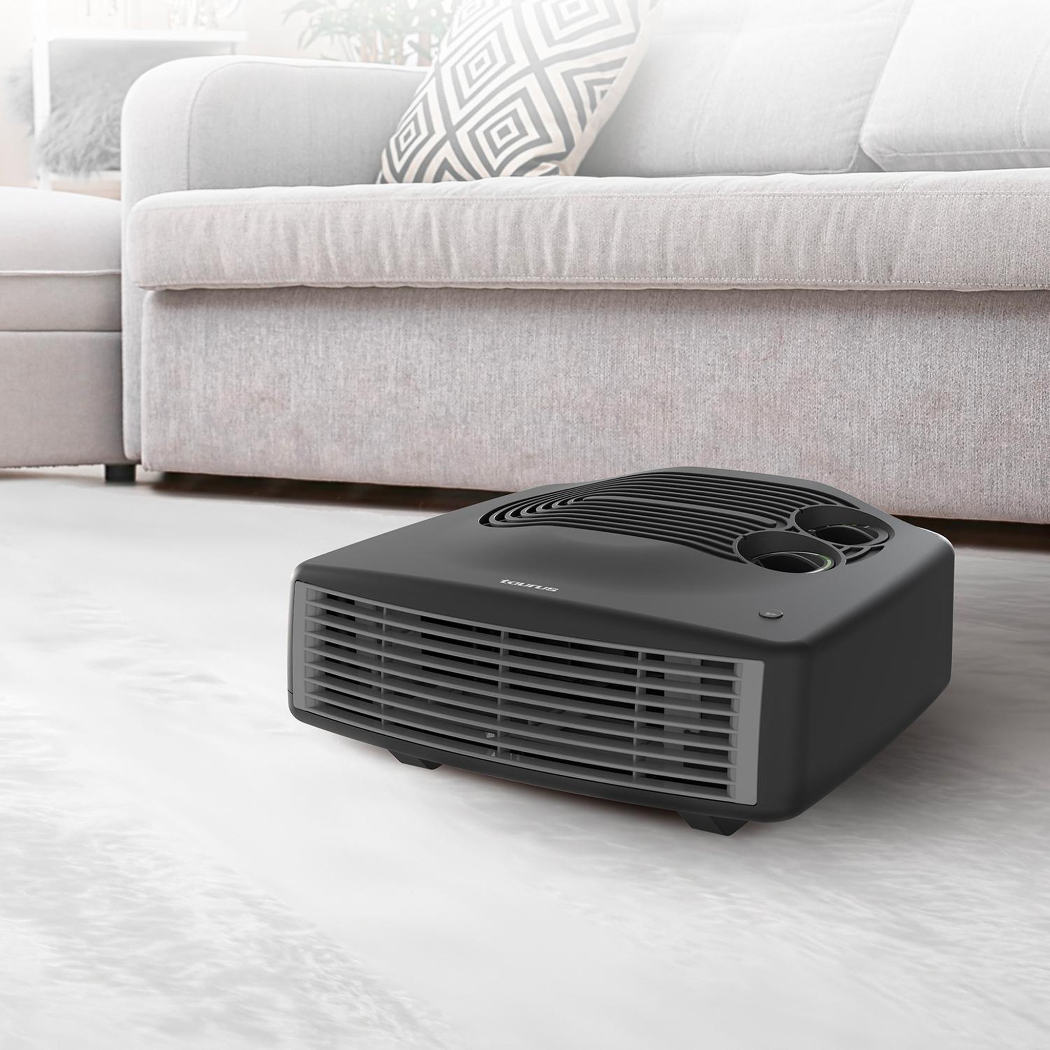 Voir la diapositive 4 : Taurus Chauffage soufflant 3000w noir - TROPICANO 3000
